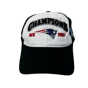 NFL New England Patriots 2007 AFC Champions Baseball Hat